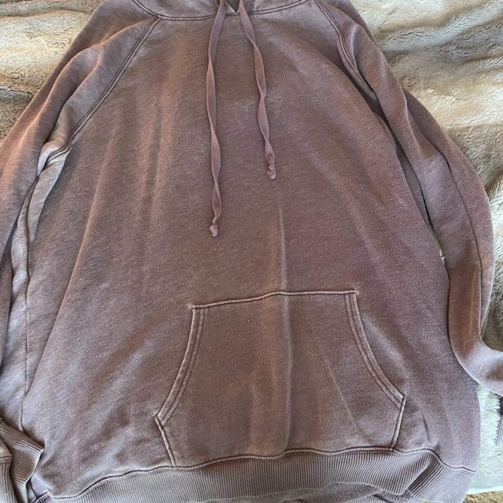 purple american eagle hoodie